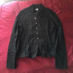 Black Japanese Shirt by Dracula Clothing